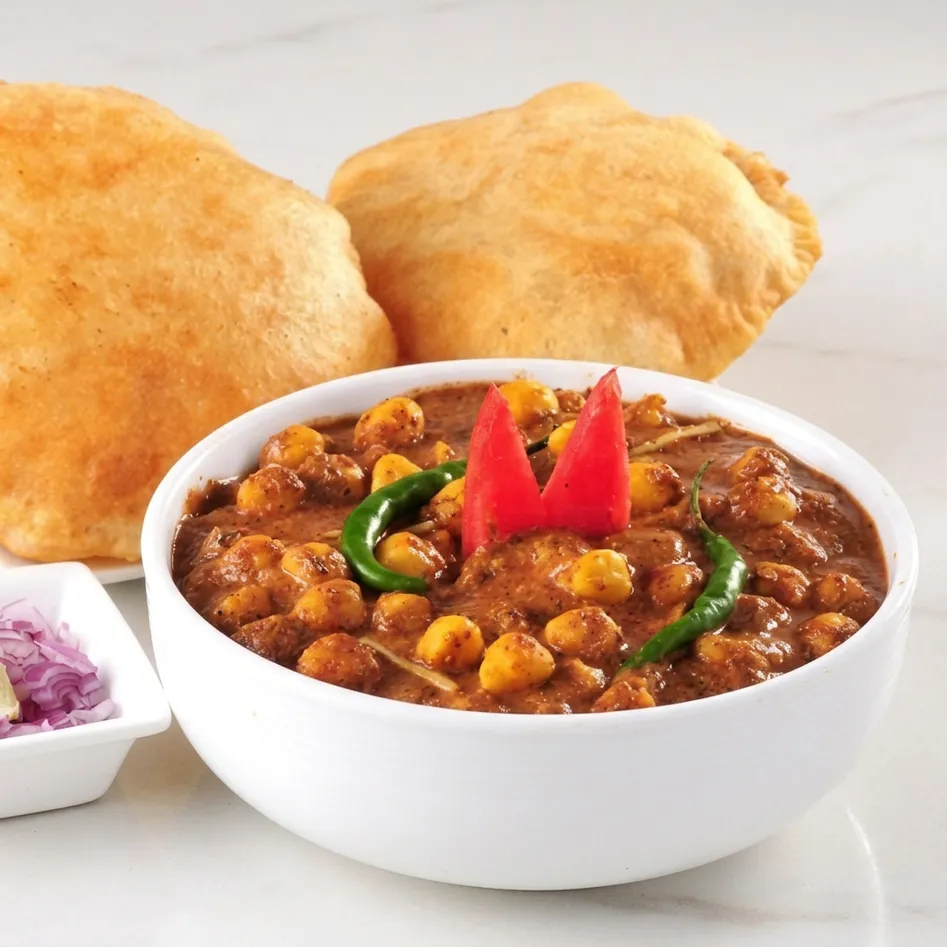 Chana Bhature at Kirat Dhaba - Authentic Indian Food Winnipeg